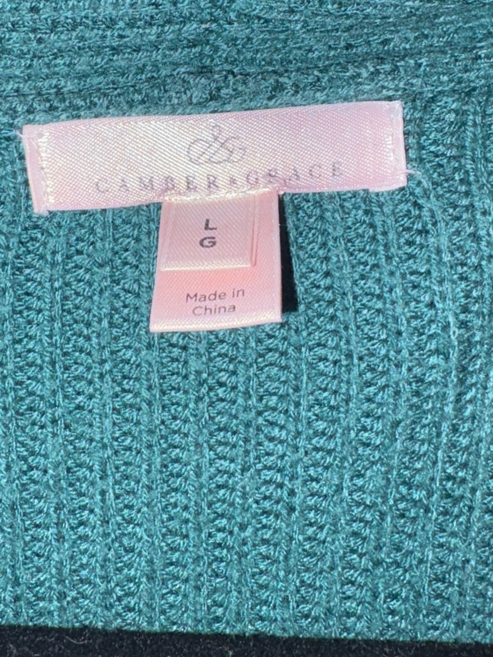 Open-Front Long Ribbed Cardigan Sweater - Picture 2 of 3